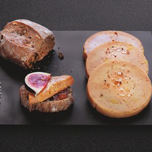 Foie gras de canard entier du Sud-Ouest, cuit